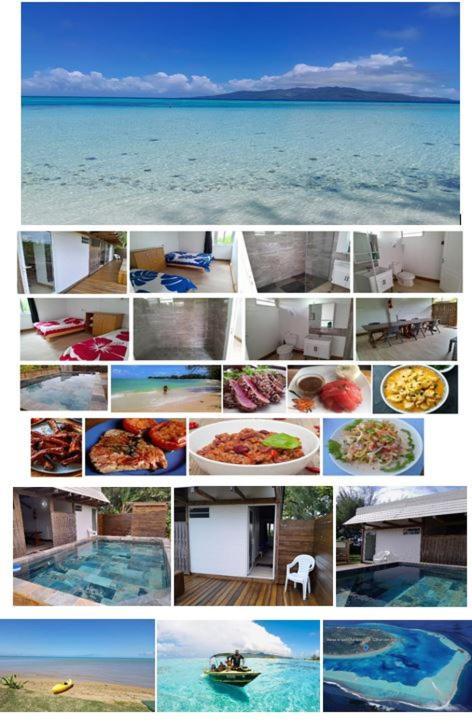 Mara'Ai Le Spot Tubuai Chambre Triple Taahueia Deluxe Sdb Privee Avec Piscine Mataura Dış mekan fotoğraf